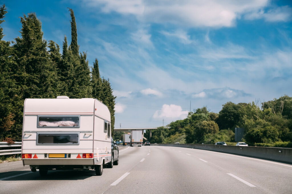 Caravan camping through Australia